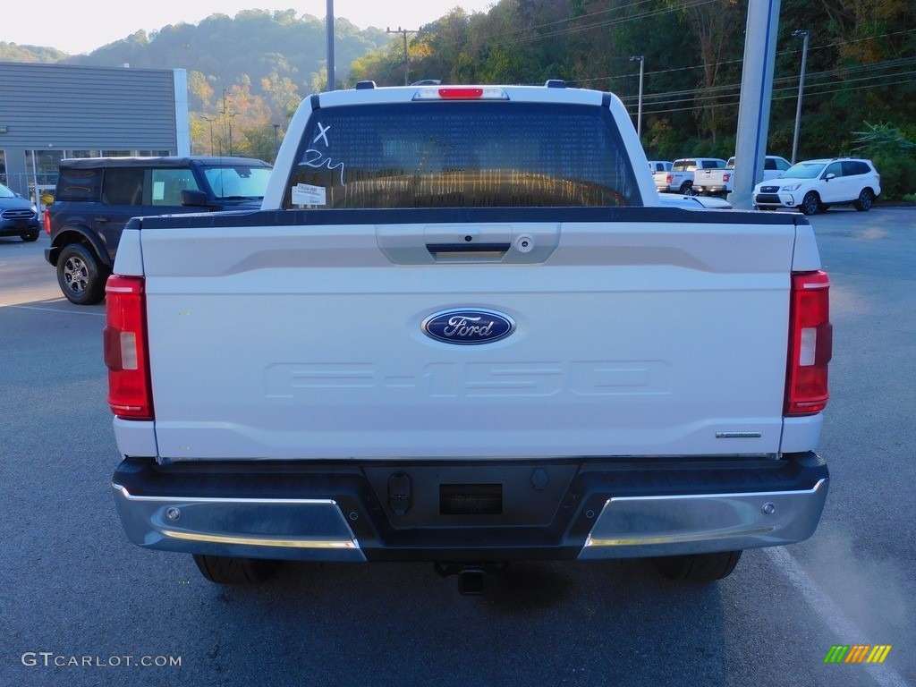 2021 F150 XLT SuperCrew 4x4 - Space White / Medium Dark Slate photo #3