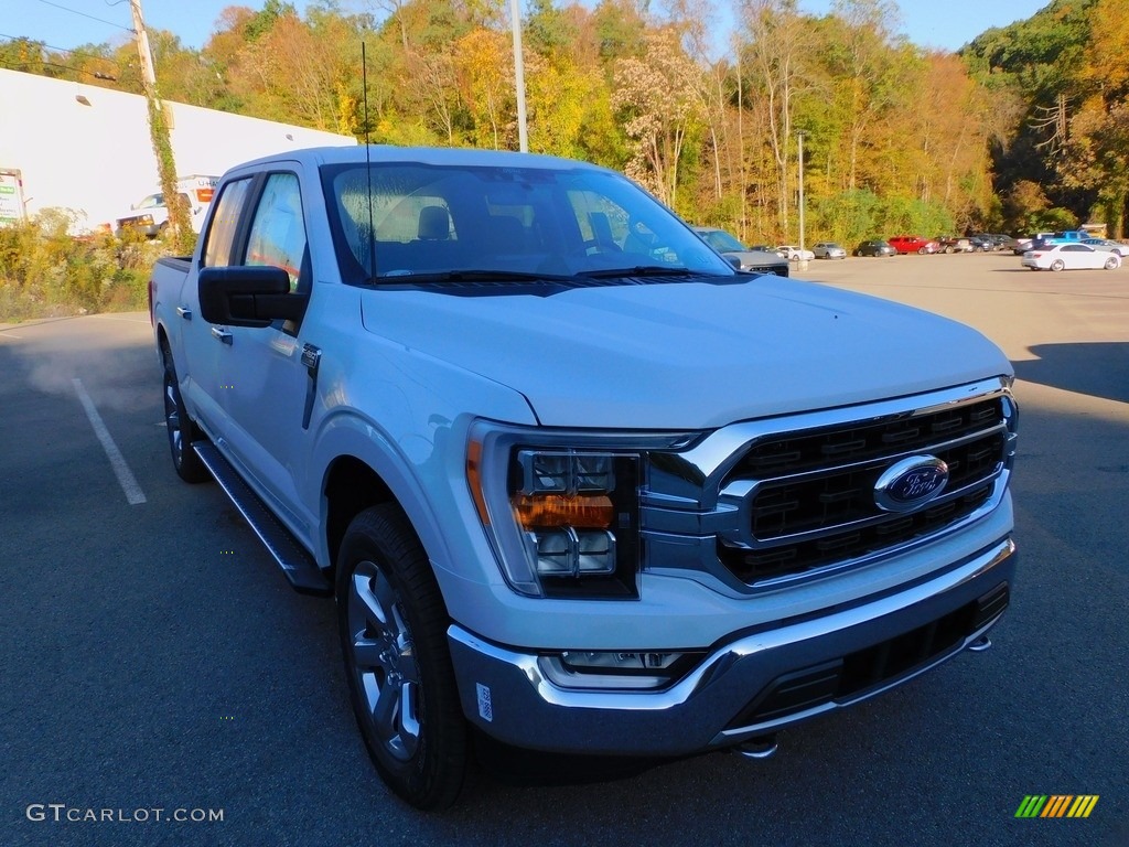 2021 F150 XLT SuperCrew 4x4 - Space White / Medium Dark Slate photo #9