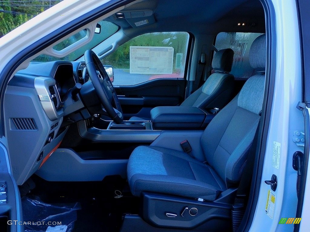 2021 F150 XLT SuperCrew 4x4 - Space White / Medium Dark Slate photo #11