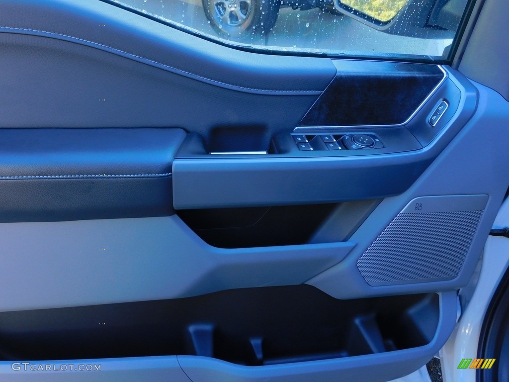 2021 F150 XLT SuperCrew 4x4 - Space White / Medium Dark Slate photo #14