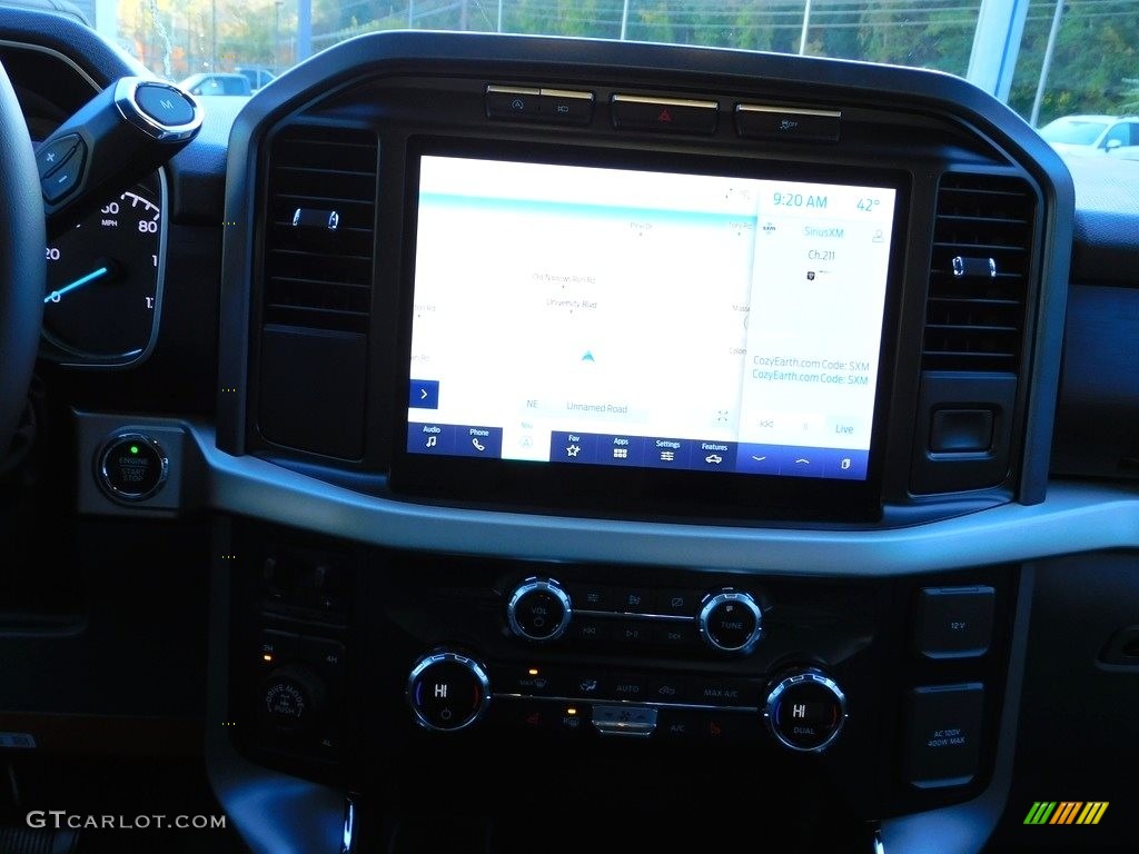 2021 F150 XLT SuperCrew 4x4 - Space White / Medium Dark Slate photo #15