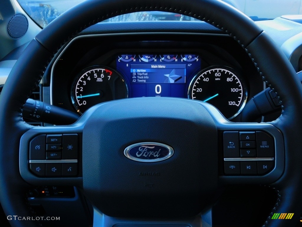 2021 F150 XLT SuperCrew 4x4 - Space White / Medium Dark Slate photo #19
