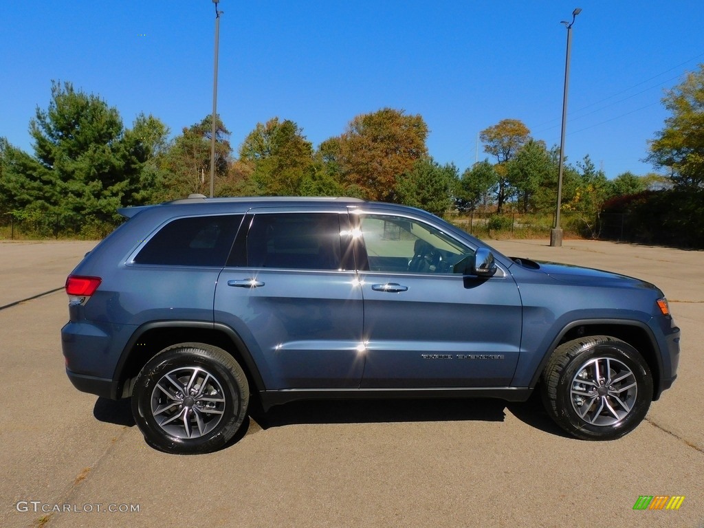 Slate Blue Pearl 2021 Jeep Grand Cherokee Limited 4x4 Exterior Photo #143086558