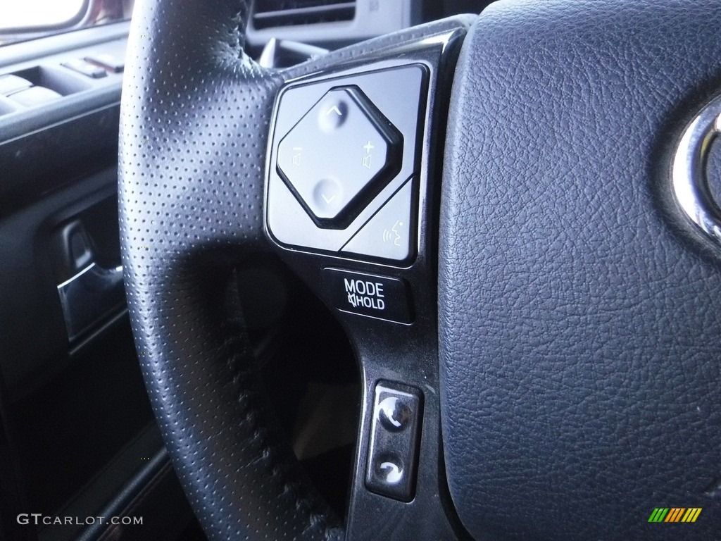 2020 Toyota 4Runner TRD Off-Road Premium 4x4 Black Steering Wheel Photo #143087074