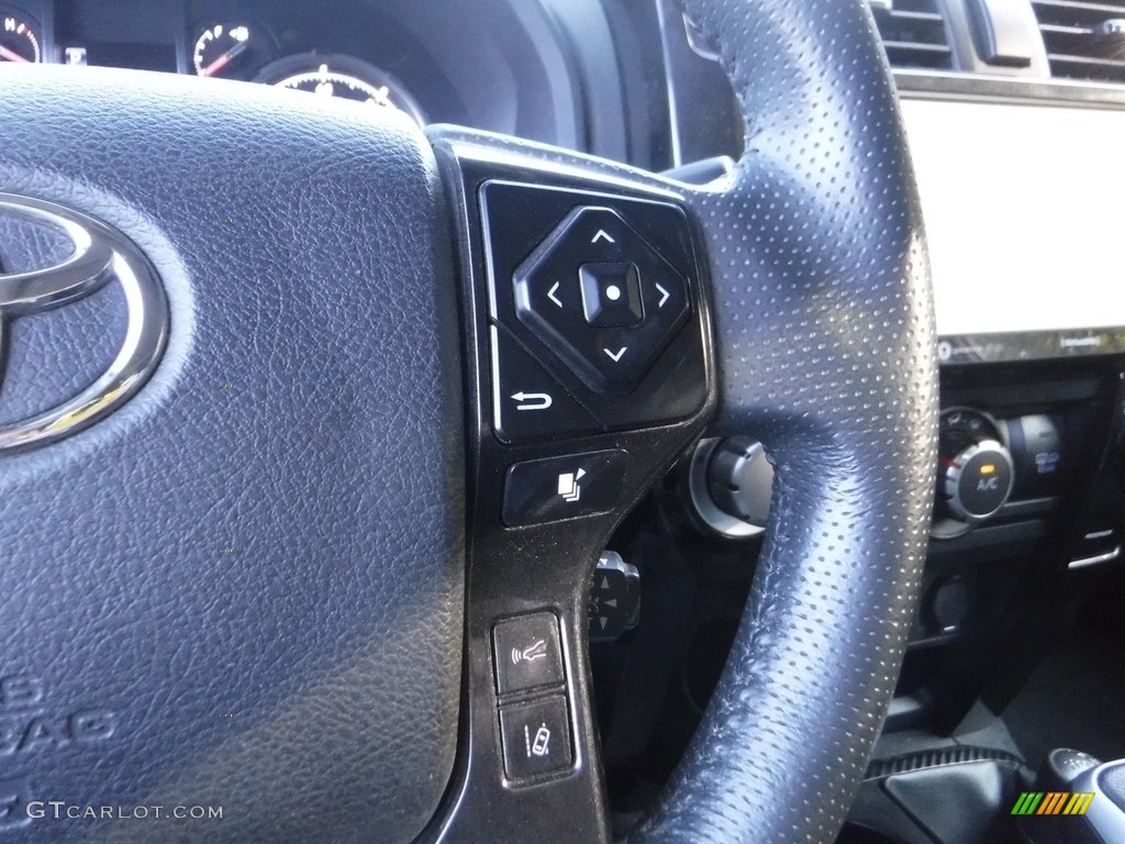 2020 Toyota 4Runner TRD Off-Road Premium 4x4 Black Steering Wheel Photo #143087077