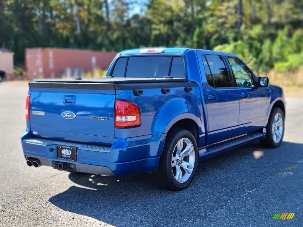 Blue Flame Metallic 2010 Ford Explorer Sport Trac Adrenalin AWD Exterior Photo #143087717