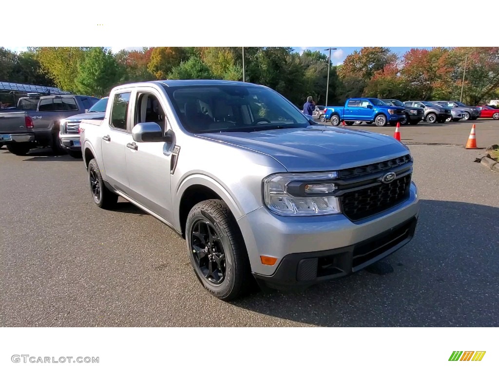 Iconic Silver 2022 Ford Maverick XLT AWD Exterior Photo #143088434