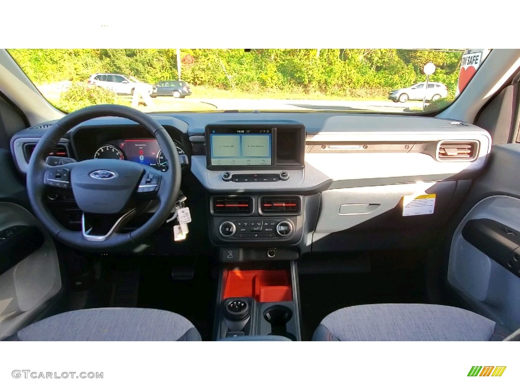 2022 Ford Maverick XLT AWD Navy Pier/Medium Dark Slate Dashboard Photo #143088830