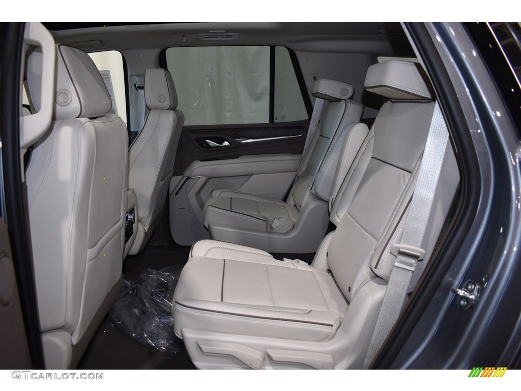 Teak/­Light Shale Interior 2021 GMC Yukon Denali 4WD Photo #143089307