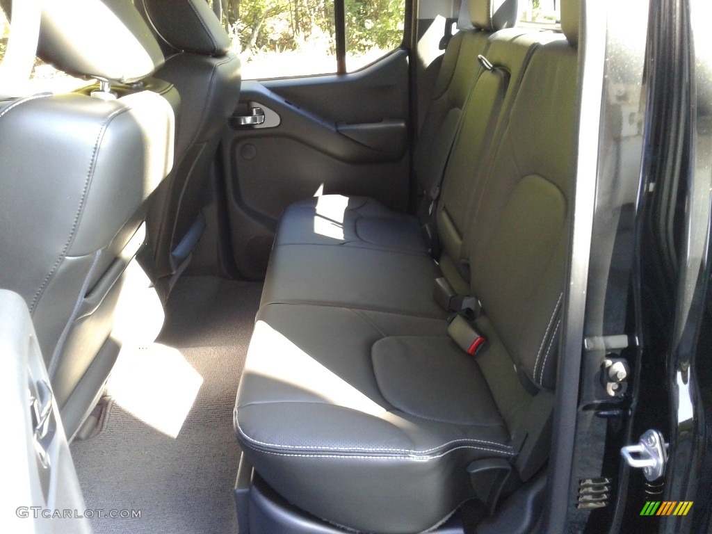 2021 Nissan Frontier Pro-4X Crew Cab 4x4 Rear Seat Photo #143089745
