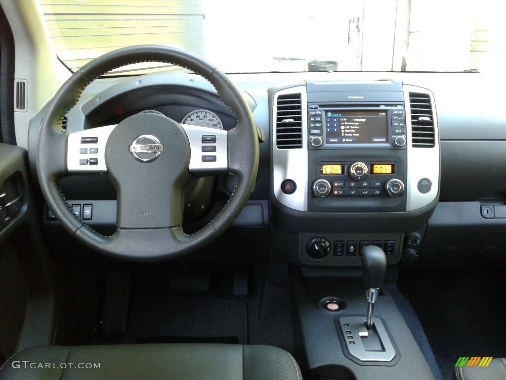2021 Nissan Frontier Pro-4X Crew Cab 4x4 Pro-4X Graphite Dashboard Photo #143089802
