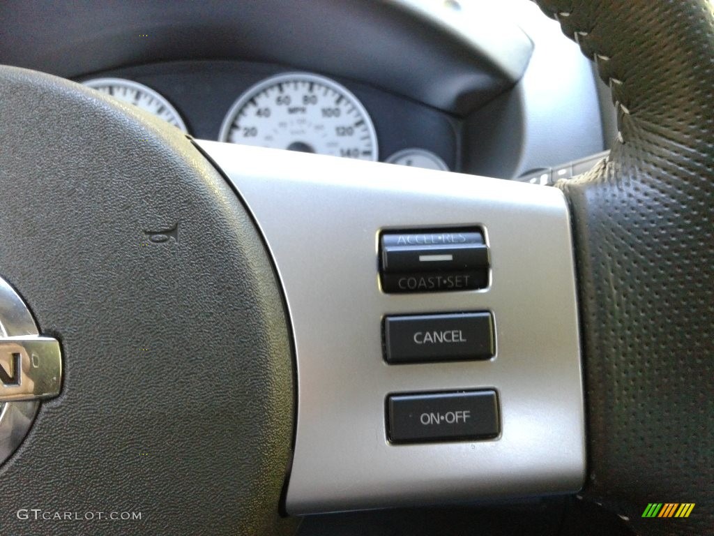 2021 Nissan Frontier Pro-4X Crew Cab 4x4 Pro-4X Graphite Steering Wheel Photo #143089835