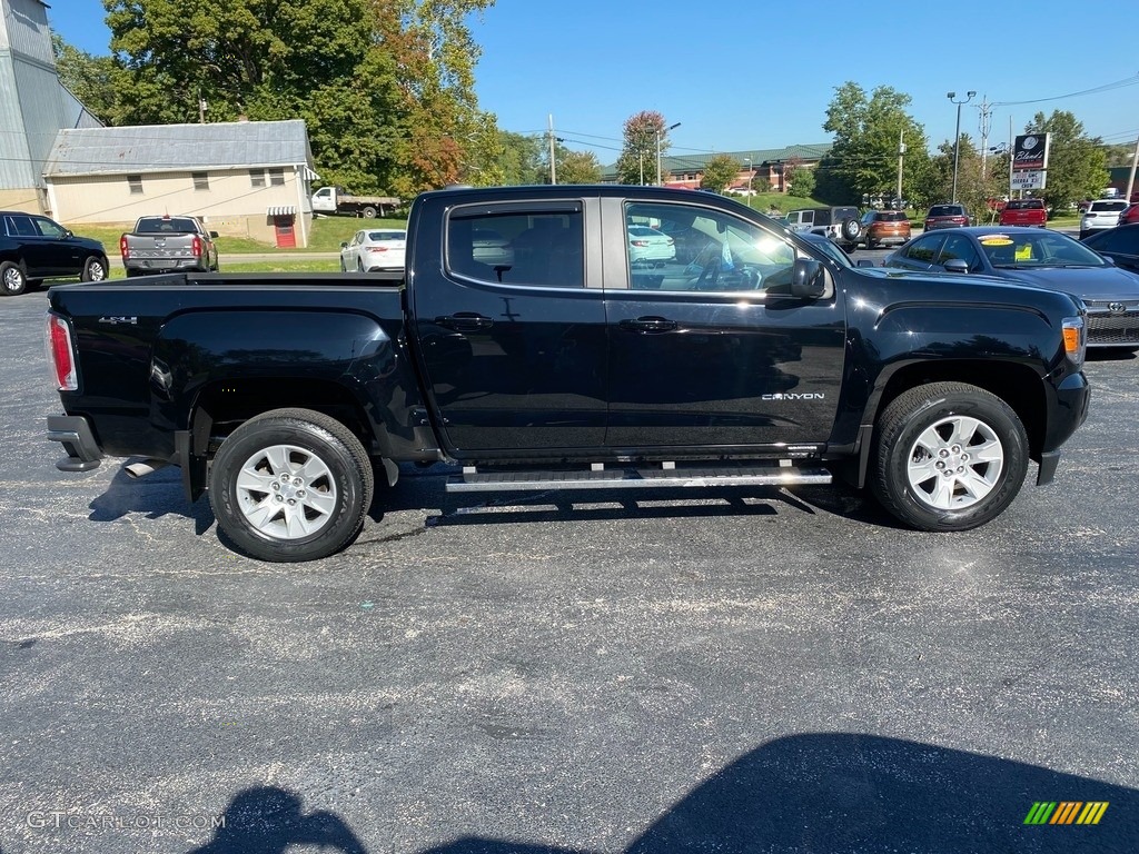 Onyx Black 2017 GMC Canyon SLE Crew Cab 4x4 Exterior Photo #143089880