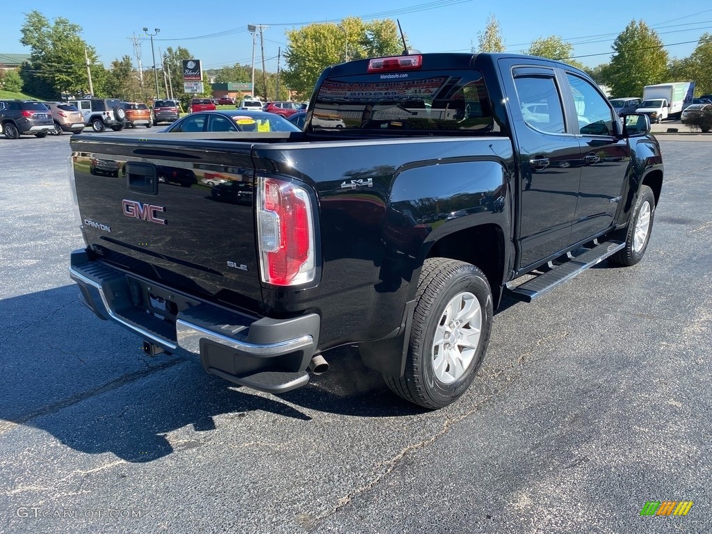 Onyx Black 2017 GMC Canyon SLE Crew Cab 4x4 Exterior Photo #143089901