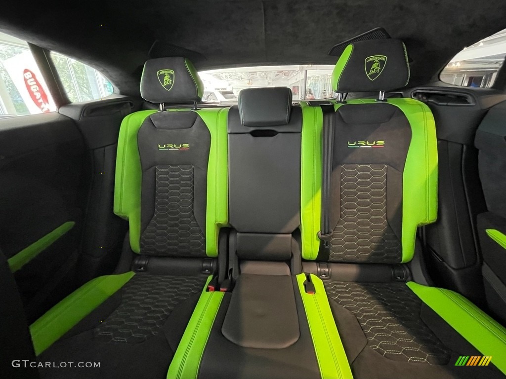 2021 Lamborghini Urus Pearl Capsule AWD Rear Seat Photo #143090057