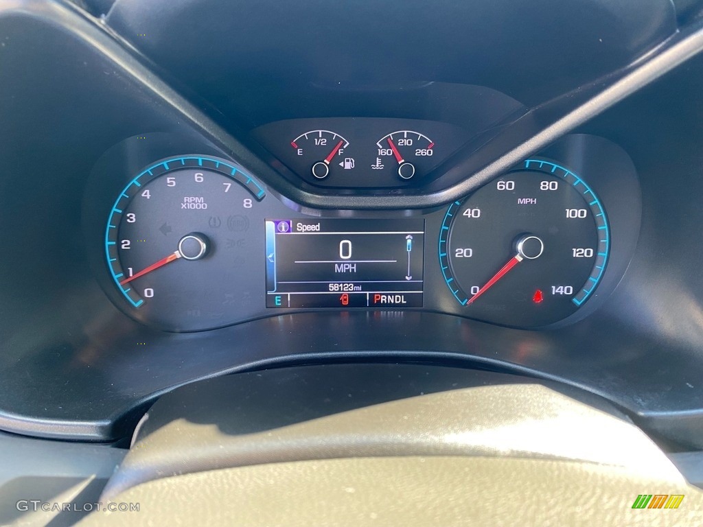 2017 GMC Canyon SLE Crew Cab 4x4 Gauges Photos