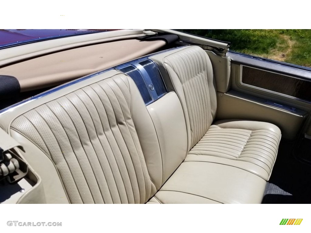 White Interior 1965 Cadillac Eldorado Convertible Photo #143090210