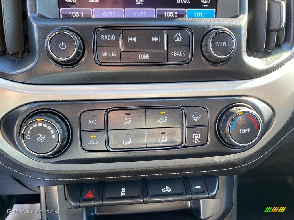 2017 GMC Canyon SLE Crew Cab 4x4 Controls Photo #143090251