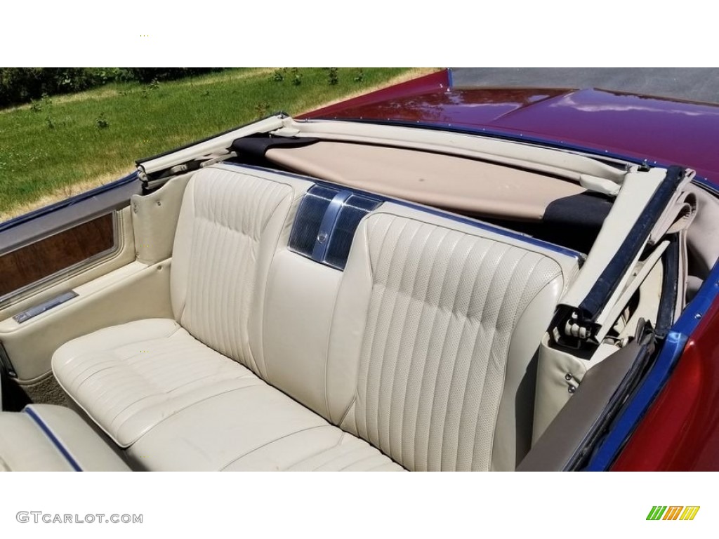 White Interior 1965 Cadillac Eldorado Convertible Photo #143090411