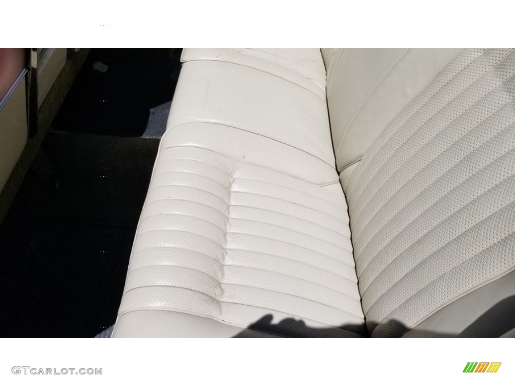 White Interior 1965 Cadillac Eldorado Convertible Photo #143090426