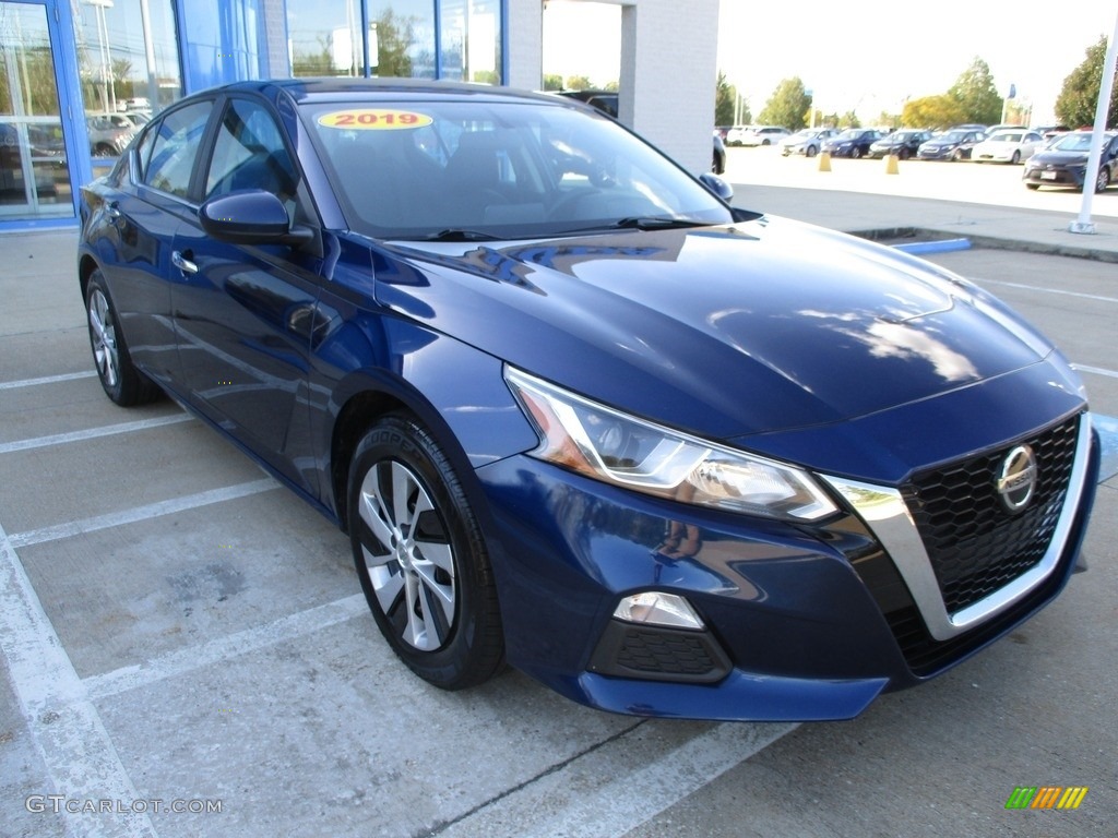 Deep Blue Pearl 2019 Nissan Altima S Exterior Photo #143091125