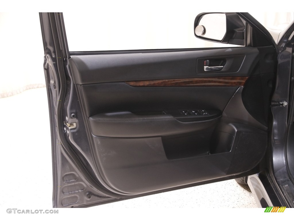2013 Subaru Legacy 2.5i Limited Black Door Panel Photo #143091197