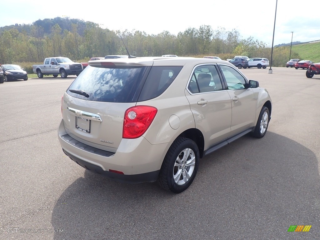 2011 Equinox LS - Gold Mist Metallic / Light Titanium/Jet Black photo #11