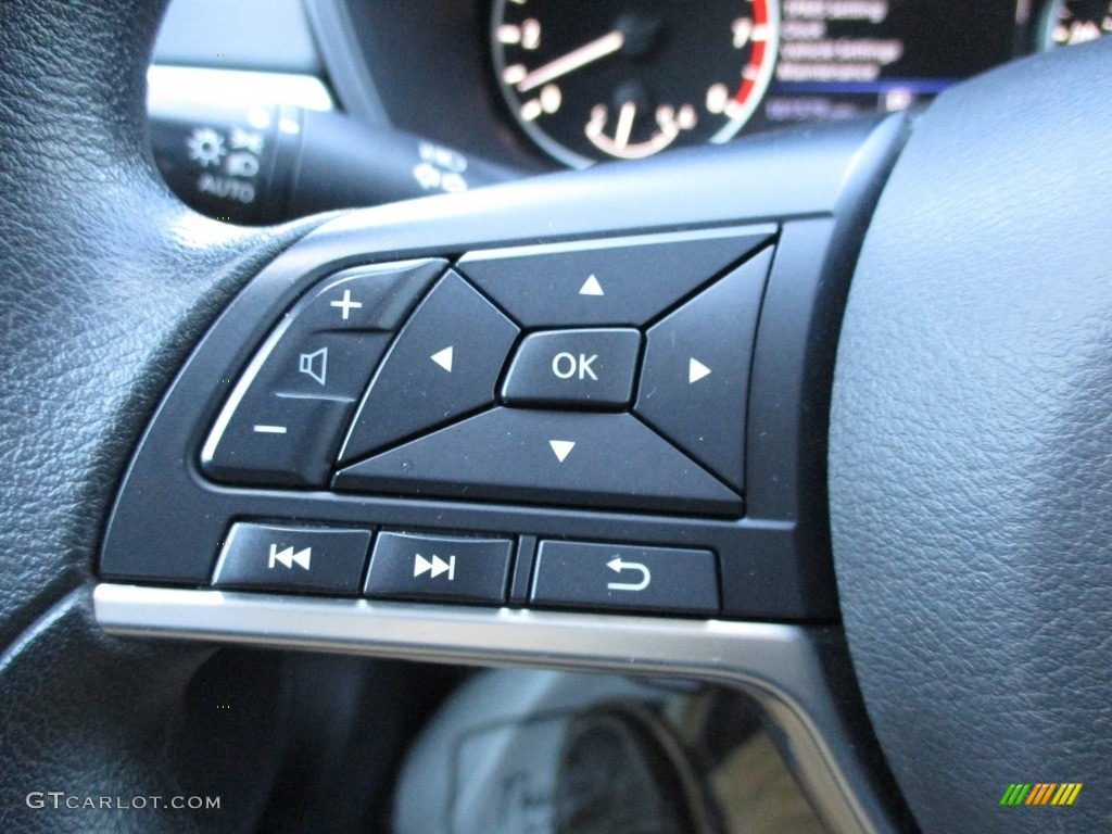 2019 Nissan Altima S Charcoal Steering Wheel Photo #143091503
