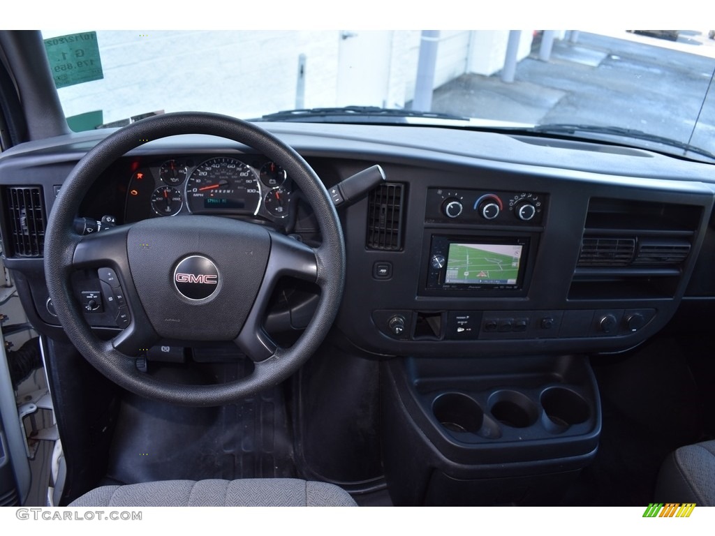 2012 Savana Cutaway 3500 Commercial Moving Truck - Summit White / Medium Pewter photo #10