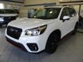 Crystal White Pearl 2020 Subaru Forester 2.5i Sport