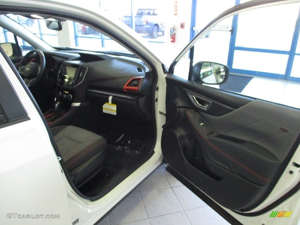 2020 Forester 2.5i Sport - Crystal White Pearl / Gray photo #16