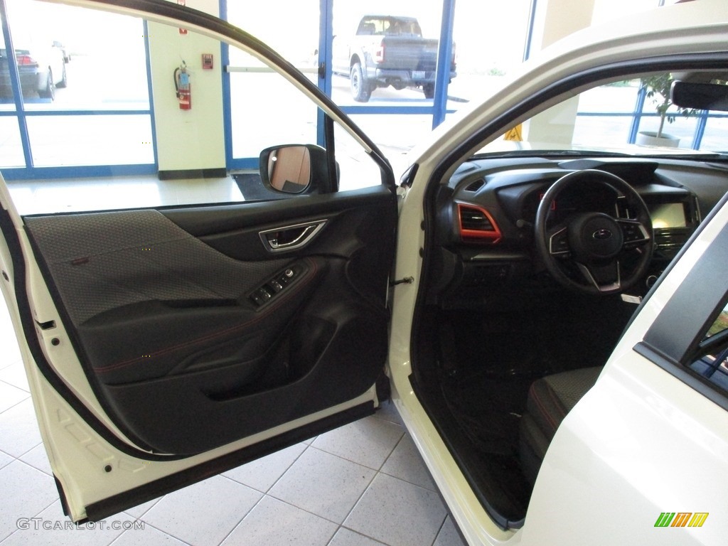 2020 Forester 2.5i Sport - Crystal White Pearl / Gray photo #26