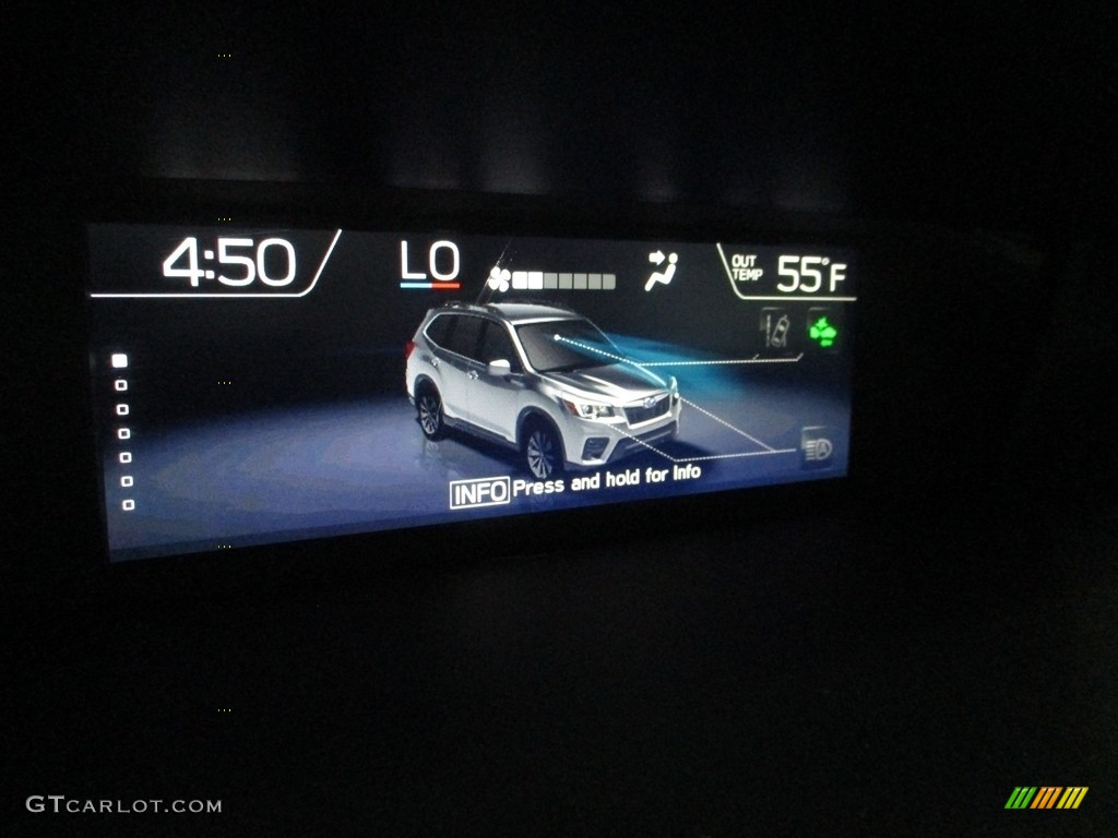 2020 Forester 2.5i Sport - Crystal White Pearl / Gray photo #36