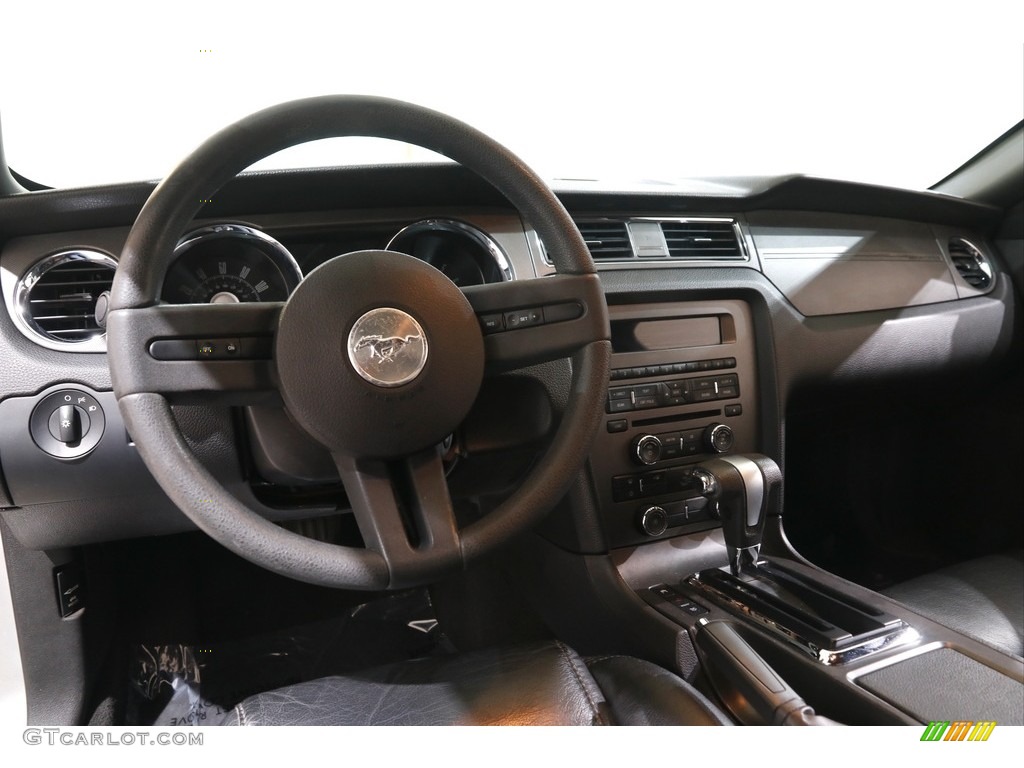 2010 Mustang V6 Premium Coupe - Brilliant Silver Metallic / Charcoal Black photo #6