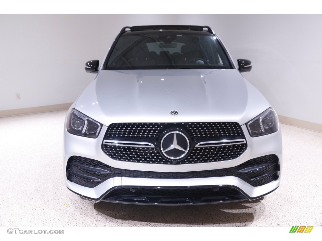 2020 GLE 350 4Matic - Iridium Silver Metallic / Black photo #2