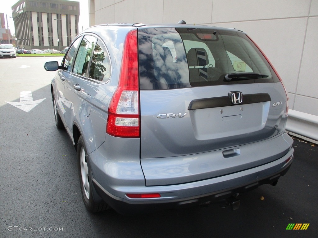 2011 CR-V LX 4WD - Glacier Blue Metallic / Gray photo #3