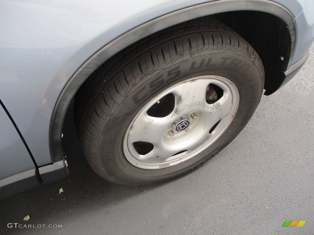 2011 CR-V LX 4WD - Glacier Blue Metallic / Gray photo #4