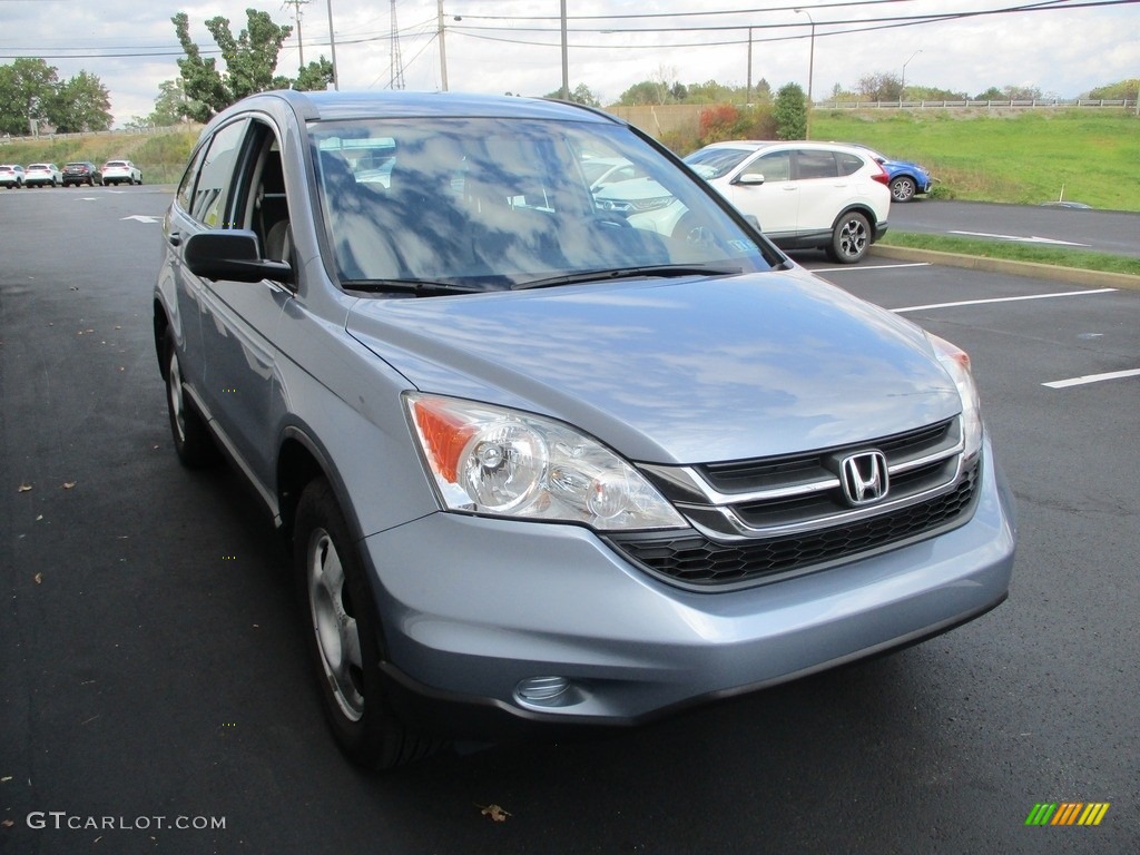 2011 CR-V LX 4WD - Glacier Blue Metallic / Gray photo #5