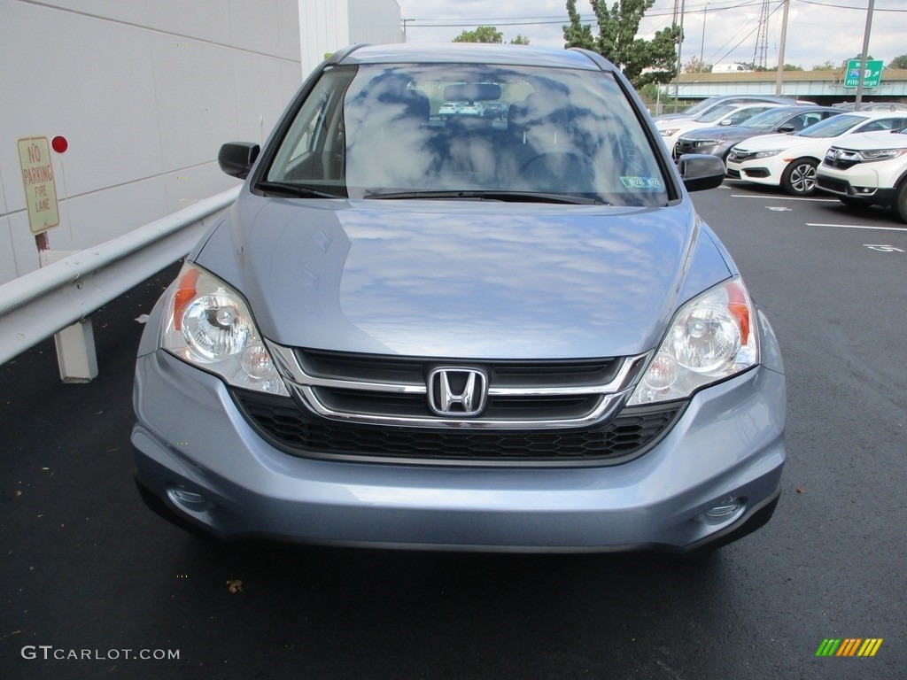 2011 CR-V LX 4WD - Glacier Blue Metallic / Gray photo #6