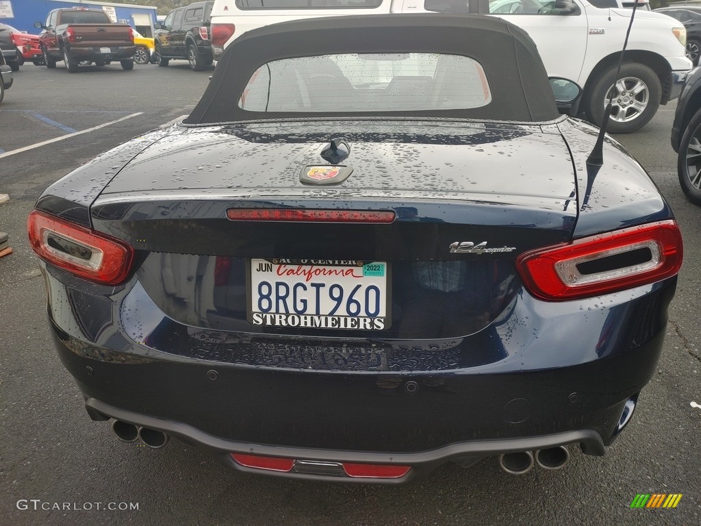 2019 124 Spider Abarth Roadster - Mare Blue Metallic / Rosso/Nero (Red/Black) photo #7