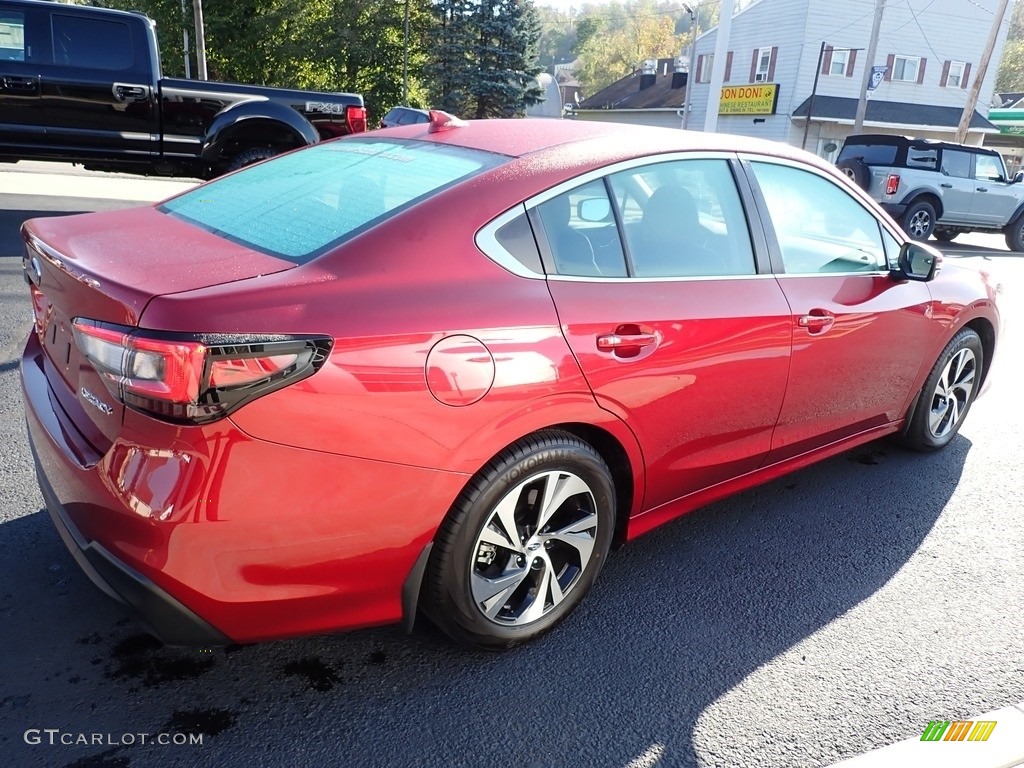 2020 Legacy 2.5i Premium - Crimson Red Pearl / Slate Black photo #6