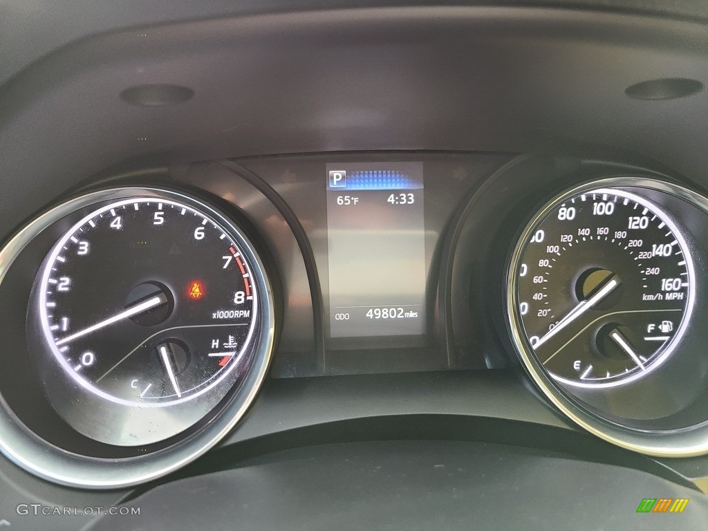 2019 Camry SE - Celestial Silver Metallic / Black photo #14