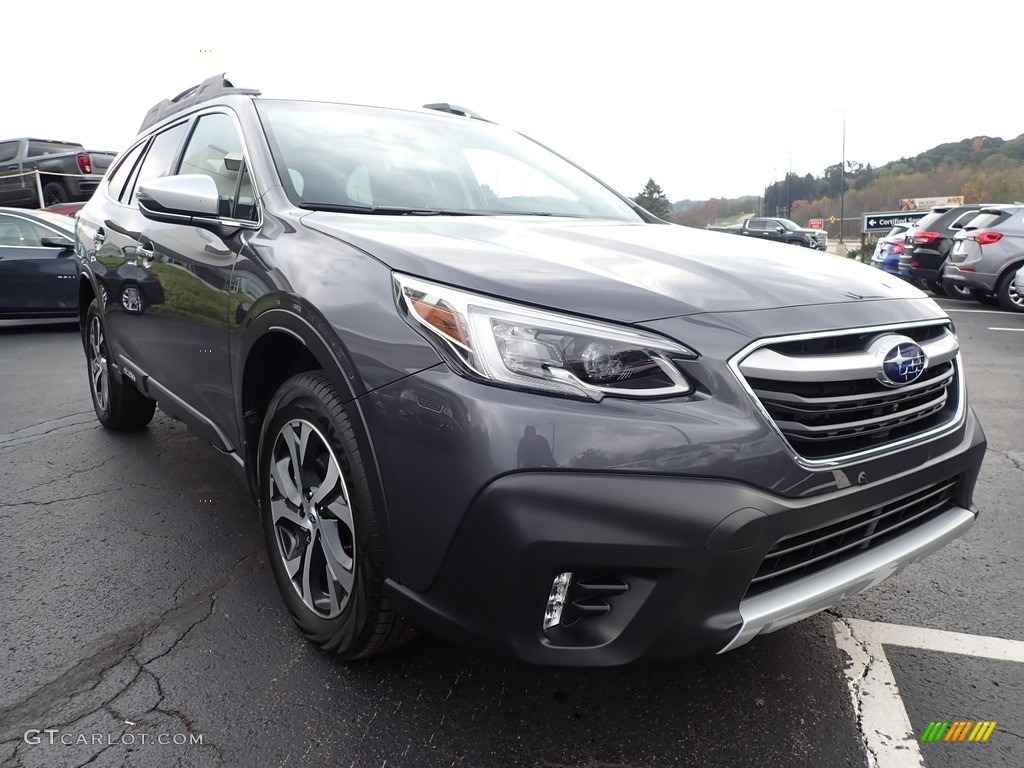 2021 Outback Touring XT - Magnetite Gray Metallic / Java Brown photo #4