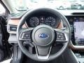 Java Brown Steering Wheel Photo for 2021 Subaru Outback #143096809