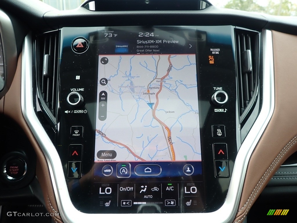 2021 Outback Touring XT - Magnetite Gray Metallic / Java Brown photo #22