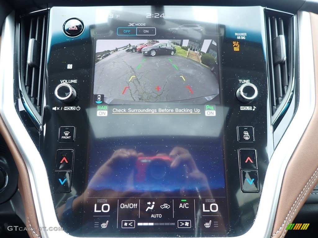 2021 Outback Touring XT - Magnetite Gray Metallic / Java Brown photo #23