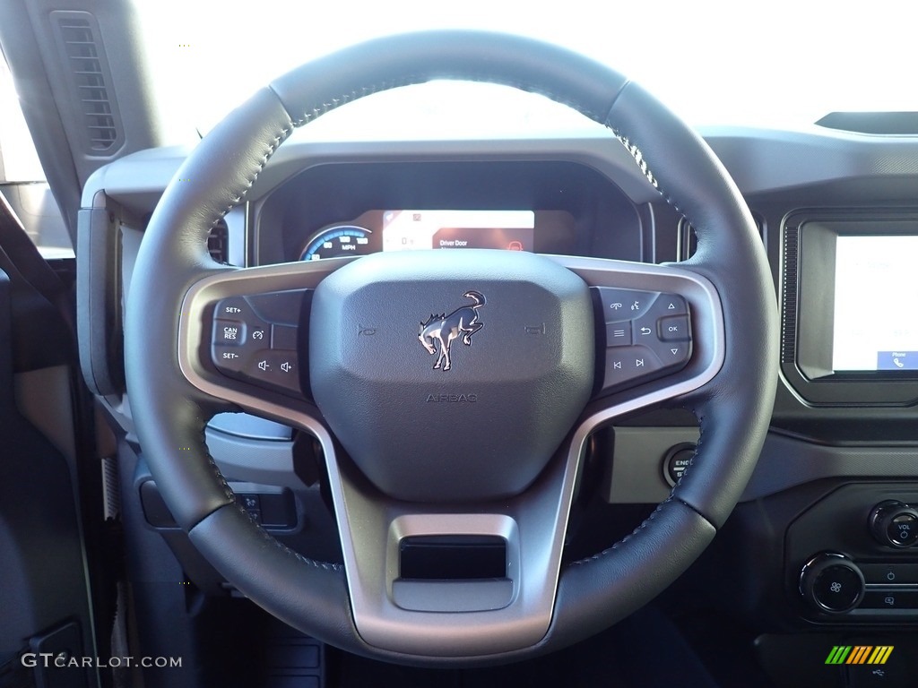 2021 Ford Bronco Big Bend 4x4 4-Door Steering Wheel Photos