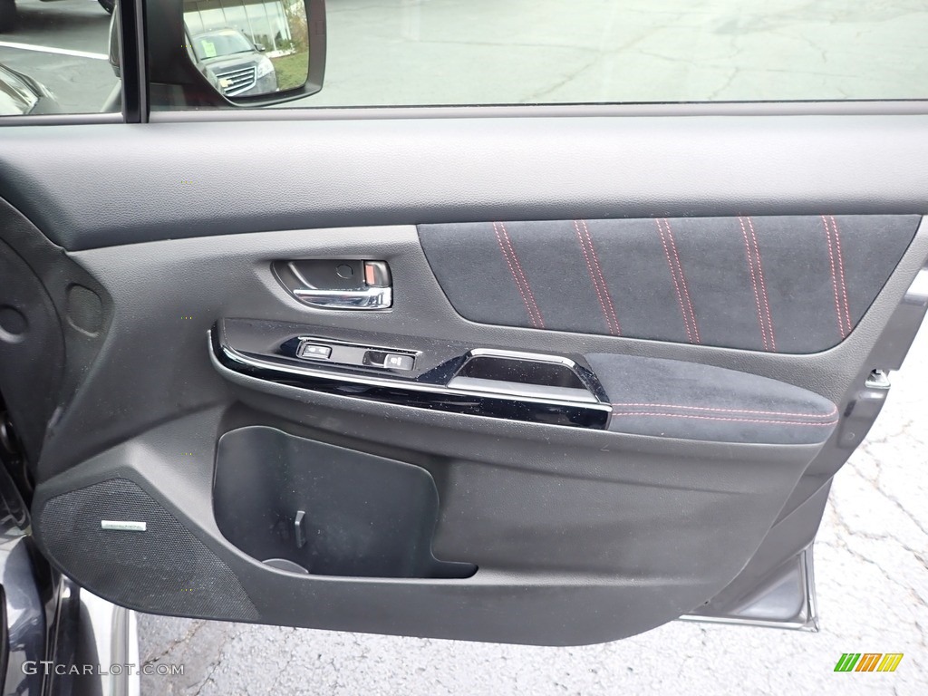 2018 Subaru WRX STI Carbon Black Door Panel Photo #143097169