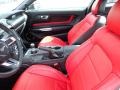 2021 Ford Mustang Showstopper Red Interior Interior Photo