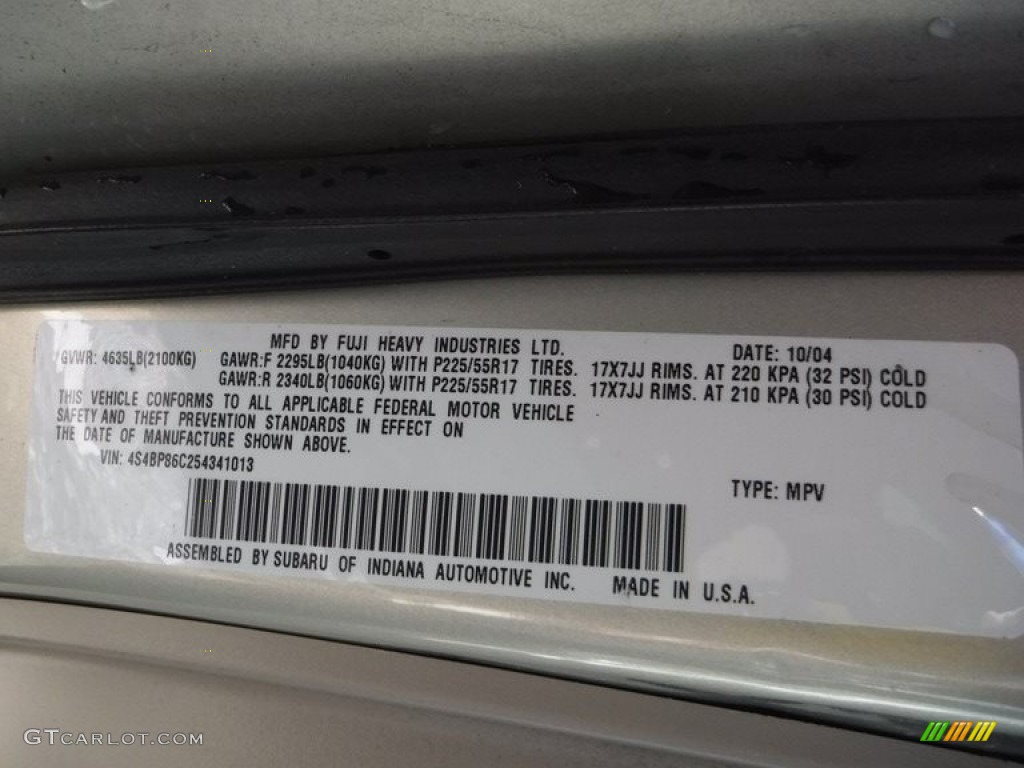 2005 Outback 3.0 R L.L. Bean Edition Wagon - Champagne Gold Opal / Taupe photo #29